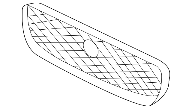 Grille-Radiator (Jaguar OEM) T2H3989OEM
