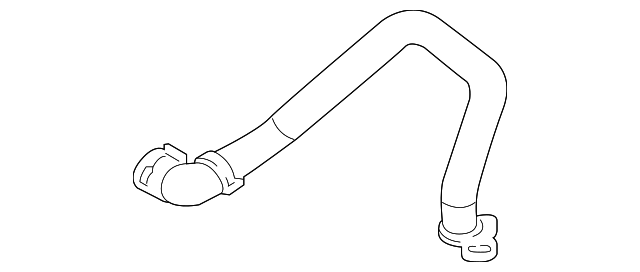 Hose-Oil Cooler (Jaguar OEM) T2H4027OEM