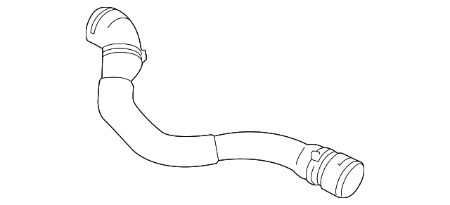 Hose-Radiator (Jaguar OEM) T2H4028OEM