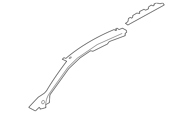 Reinf-A-Post (Jaguar OEM) T2H4734OEM