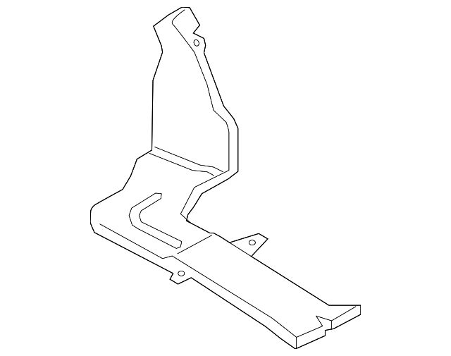 Duct-Footwell (Jaguar OEM) T2H4912OEM