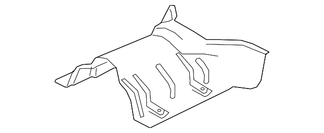 Heatshield (Jaguar OEM) T2H5187OEM