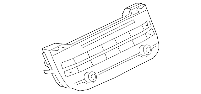 Panel-Air Con Co (Jaguar OEM) T2H5431OEM