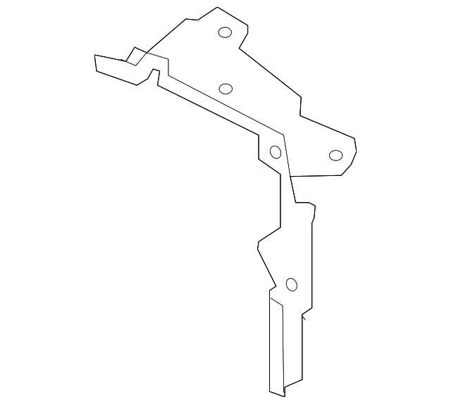 Shield-Deflector (Jaguar OEM) T2H5924OEM