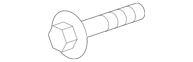 Bolt (Jaguar OEM) T2H6322OEM