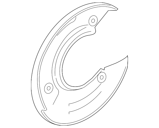 Shield-Disc (Jaguar OEM) T2H6803OEM