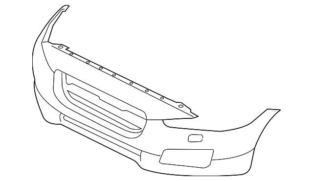 Cover-Bumper (Jaguar OEM) T2H7035LMLOEM