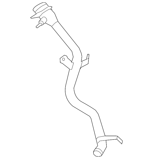 Pipe-Fuel Filler (Jaguar OEM) T2H7995OEM