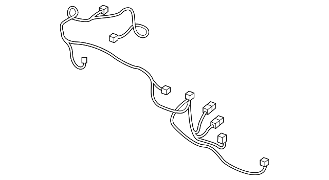 Harness (Jaguar OEM) T2H8149OEM