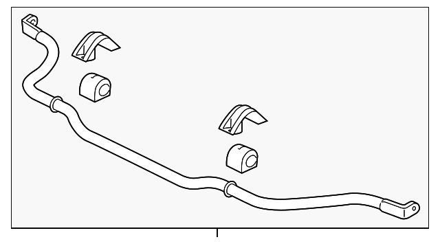 Jaguar Bar-Anti Roll T2H8825OEM