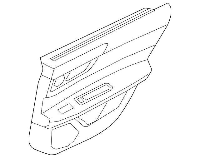 Casing-Door (Jaguar OEM) T2H9861OEM