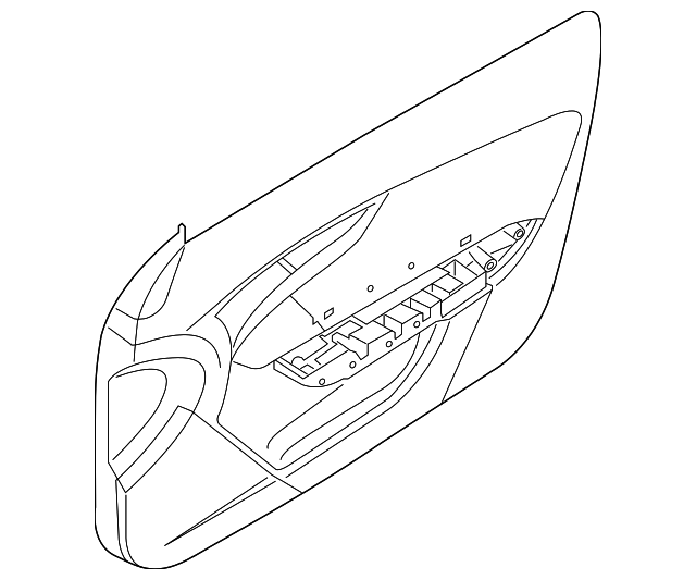 Casing-Door (Jaguar OEM) T2R10502PVJOEM