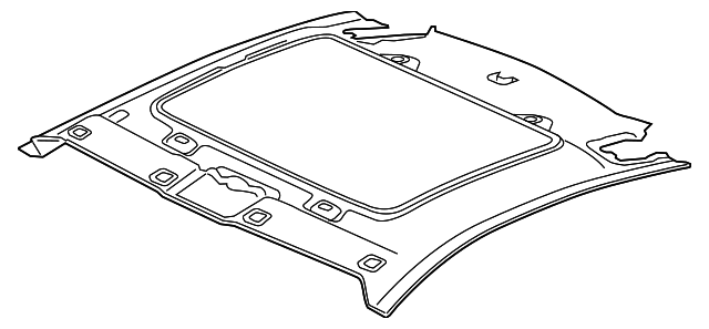 Headlining (Jaguar OEM) T2R10632LMEOEM