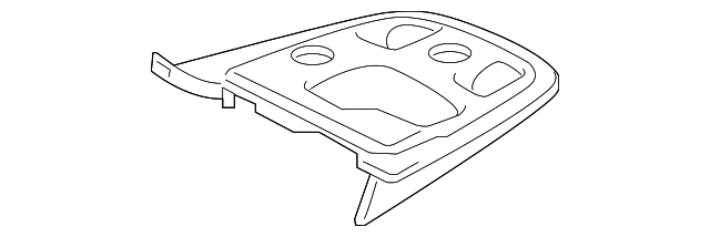 Jaguar Veneer-Console P T2R10883OEM