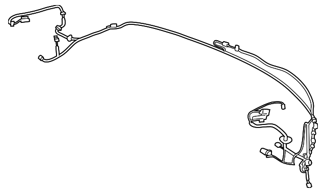 Harness (Jaguar OEM) T2R10970OEM