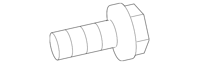 Bolt-Hexagonal H (Jaguar OEM) XR81334OEM