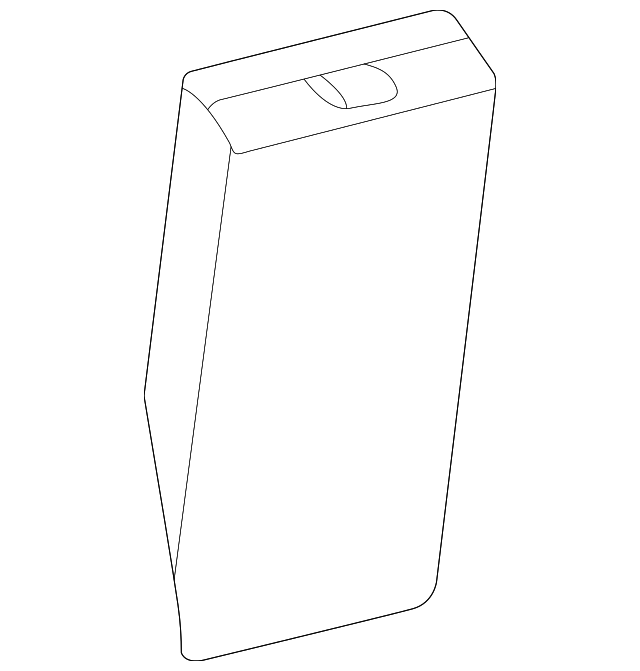 Armrest-Squab - Discontinued (Jaguar OEM) XR813613AGMOEM
