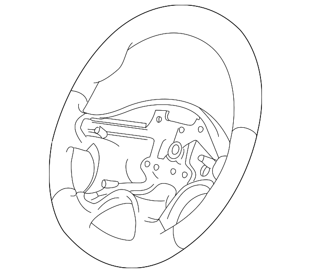 Wheel-Steering - Discontinued (Jaguar OEM) XR814365AGNOEM