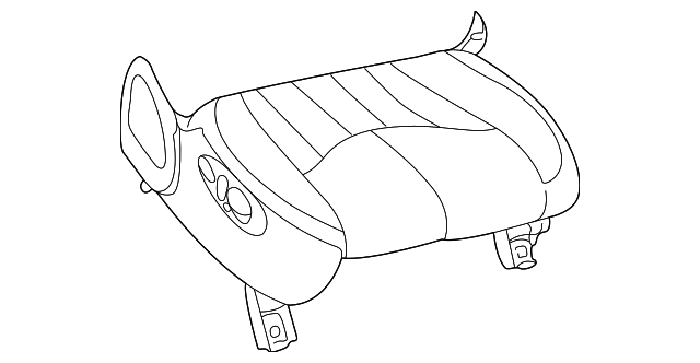 Jaguar Cover-Cushion - Discontinued XR815984SDZOEM