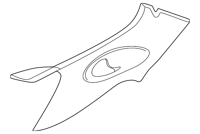 Finisher-D/E Pos (Jaguar OEM) XR817795AGMOEM
