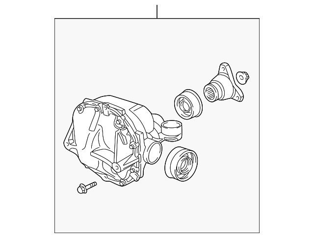 Differential - Discontinued (Jaguar OEM) XR81872EOEM