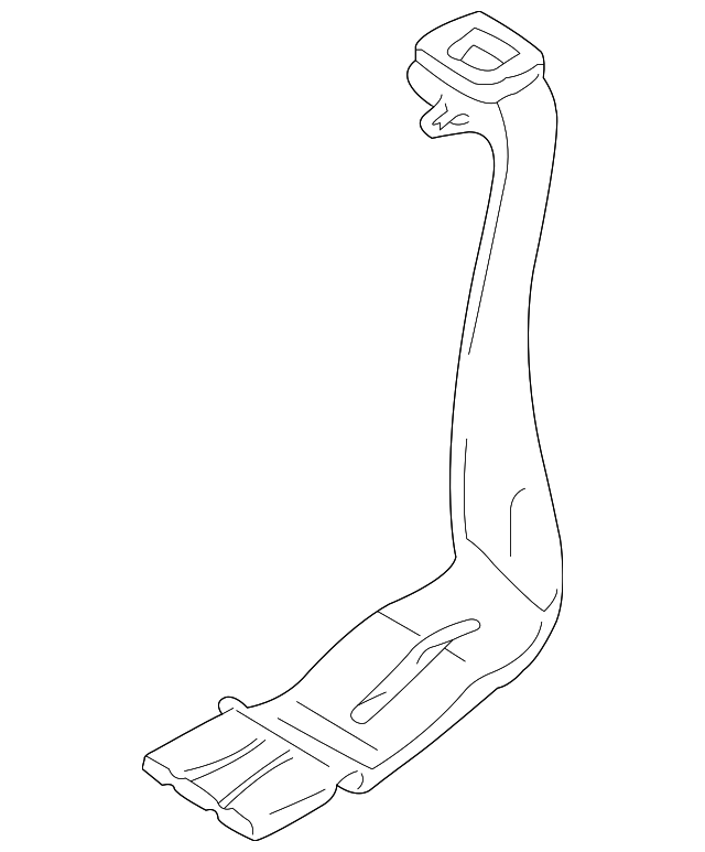 Jaguar Duct-Foot Outlet, Discontinued (Limited Supply) XR819229OEM