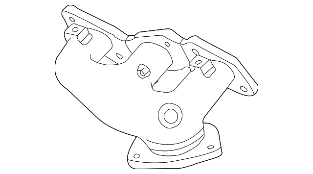 Manifold-Exhaust (Jaguar OEM) XR819862OEM