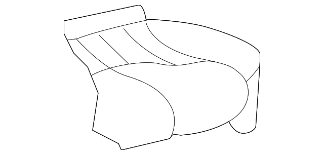 Cushion - Discontinued (Jaguar OEM) XR821755LGMOEM