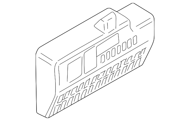 Cover-Fusebox (Jaguar OEM) XR822133OEM