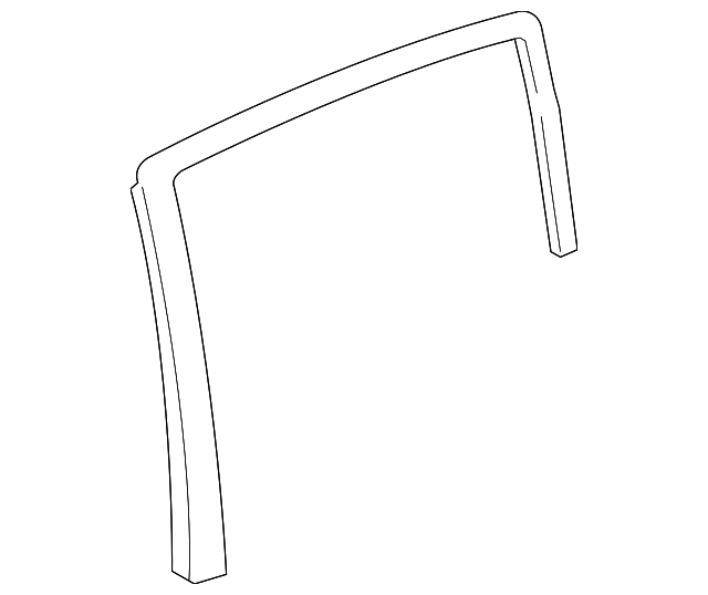 Channel-Glass (Jaguar OEM) XR825645OEM