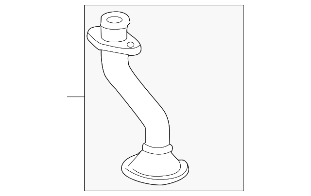 Pipe-Oil Pickup - Discontinued (Jaguar OEM) XR827654OEM