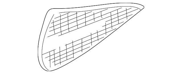 Grille-Speaker - Discontinued (Jaguar OEM) XR828029ADYOEM