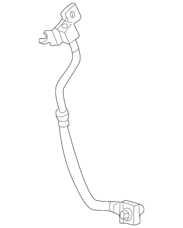 Hose (Jaguar OEM) XR828045OEM