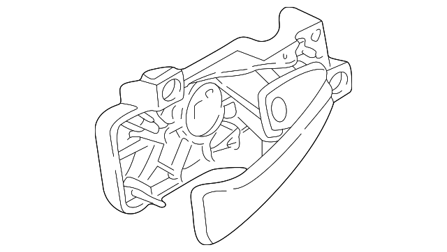 Handle-Remote Co (Jaguar OEM) XR828166OEM