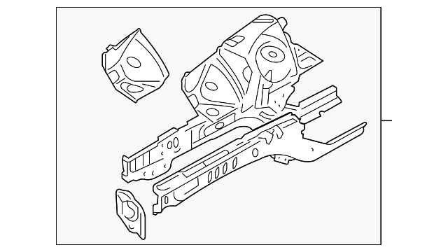 Panel-Valance (Jaguar OEM) XR829281OEM
