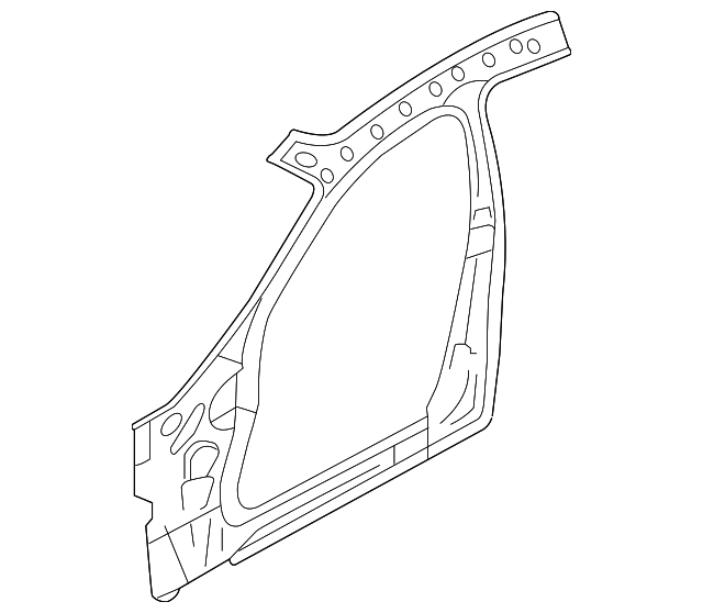 Jaguar Panel-Door Openi XR829314OEM