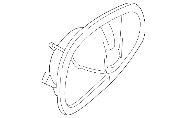 Jaguar Escutcheon-Rem C XR830380AGNOEM