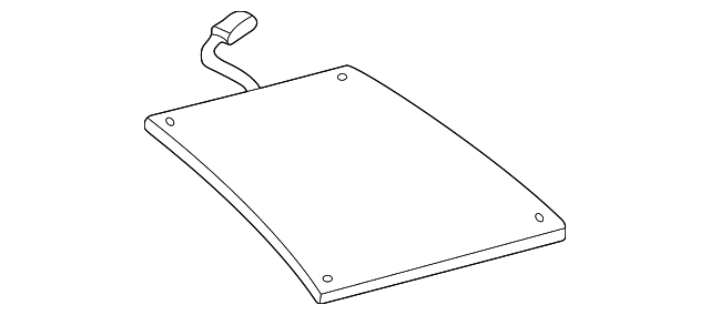 Heater-Seat Cusi (Jaguar OEM) XR830598OEM