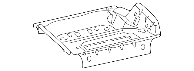 Pan-Seat - Discontinued (Jaguar OEM) XR830728OEM
