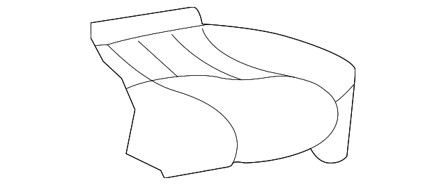 Cushion - Discontinued (Jaguar OEM) XR831338ADXOEM