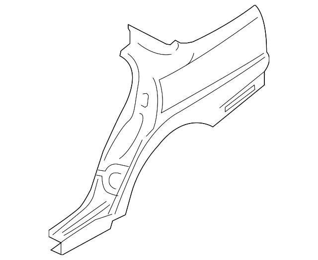 Panel-Tonneau (Jaguar OEM) XR831789OEM