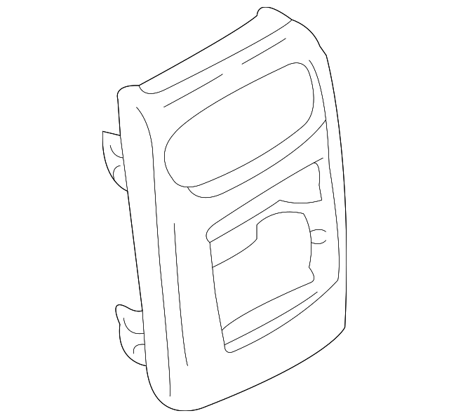 Panel-Console Fn, Discontinued (Limited Supply) (Jaguar OEM) XR834469LGMOEM