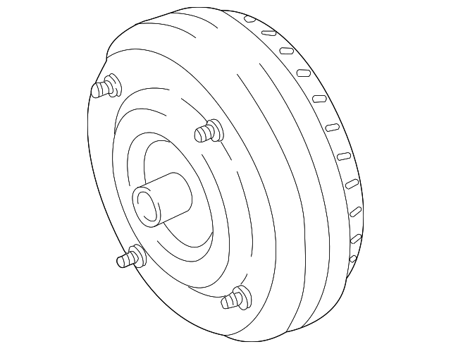 Converter-Torque (Jaguar OEM) XR836645EOEM