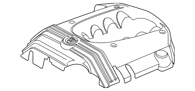 Cover-Engine (Jaguar OEM) XR840855OEM
