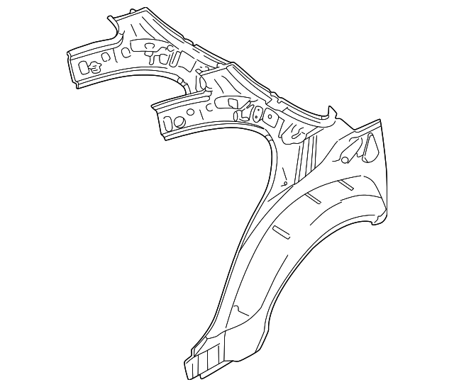 Panel-Wheelarch/ (Jaguar OEM) XR841275OEM