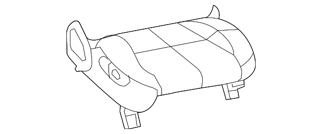 Cover-Cushion - Discontinued (Jaguar OEM) XR841393NEDOEM