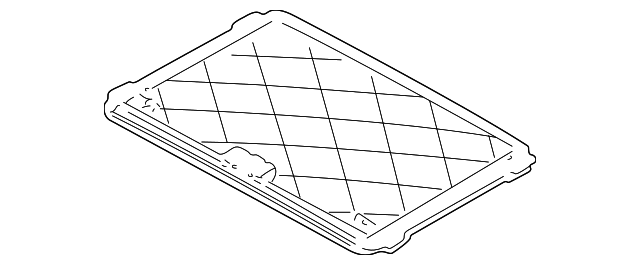 Panel-Sunroof Tr (Jaguar OEM) XR841571LFJOEM