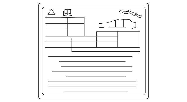 Decal (Jaguar OEM) XR841588OEM