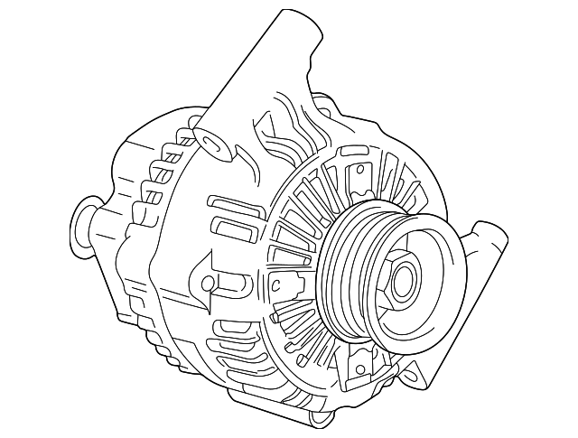 Alternator - Discontinued (Jaguar OEM) XR842453OEM
