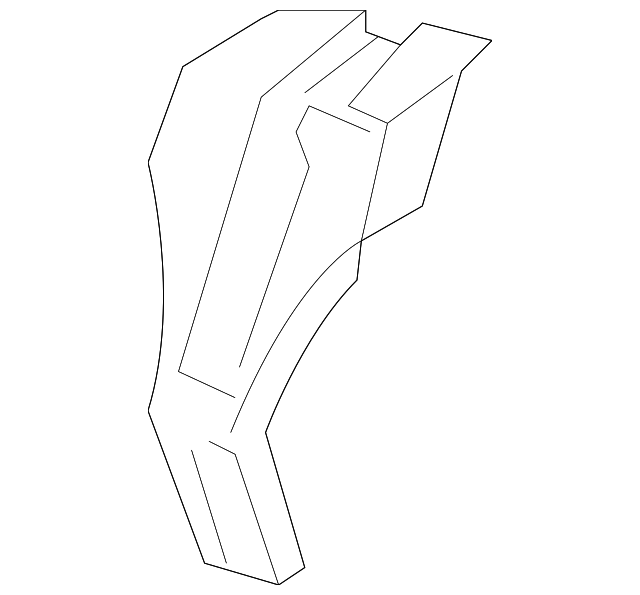 Bracket-Bumper (Jaguar OEM) XR843145OEM